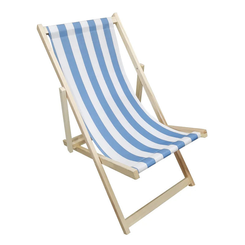 Portable Chair: Beach Chair Adjustable Strong Portable Chair
