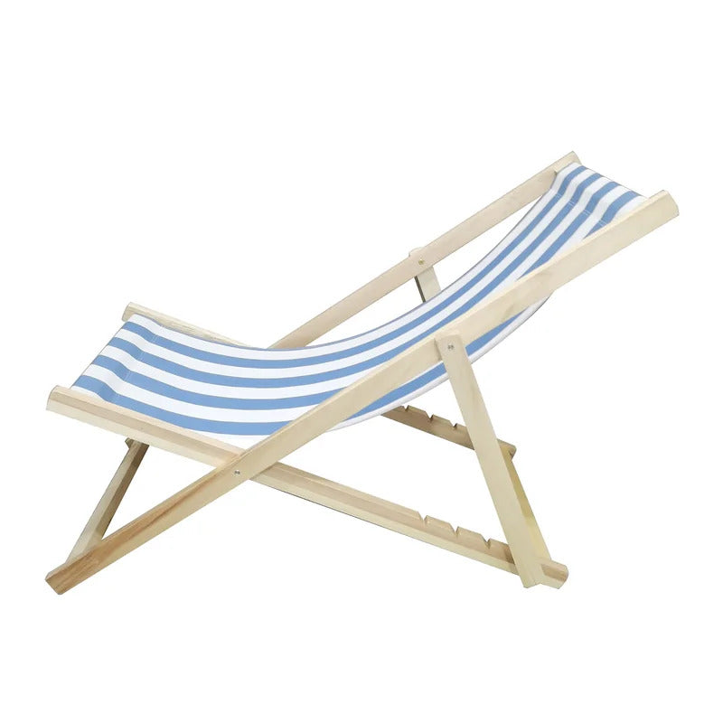 Portable Chair: Beach Chair Adjustable Strong Portable Chair