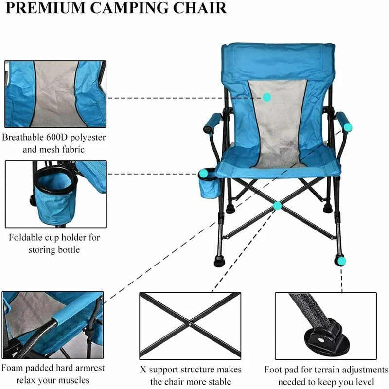 Portable Chair: Folding Beach Chair