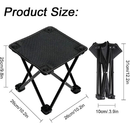 Portable Chair: Mini Camping Stool Portable Folding Stool Portable Chair