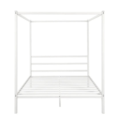 Poster Bed: Canopy Metal Bed