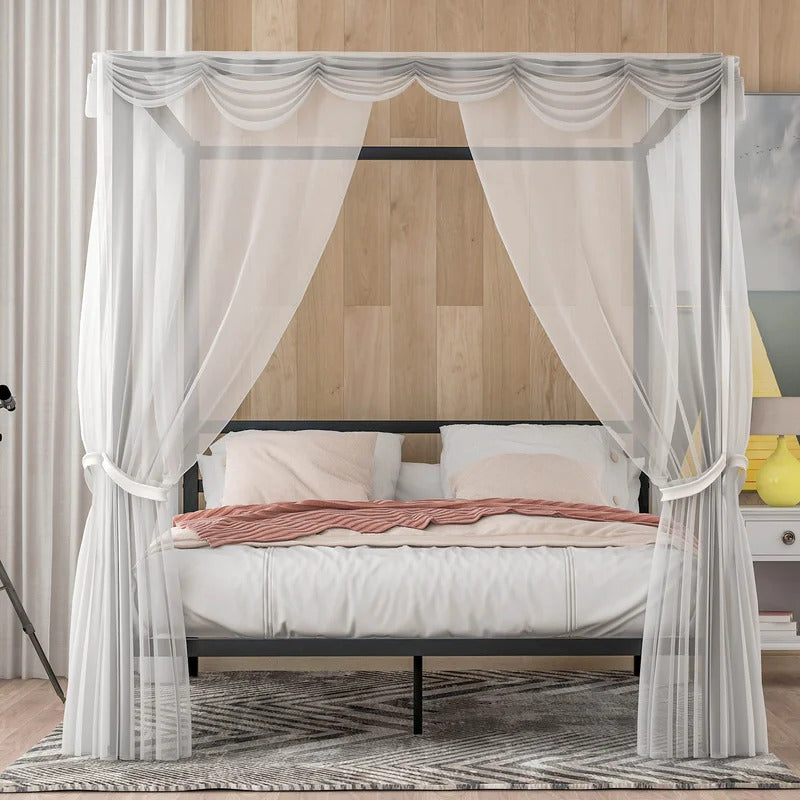 Poster Bed:  Floreta Queen Poster Bed