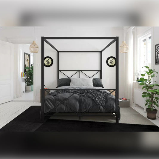 Poster Bed Low Profile Metal Poster Bed