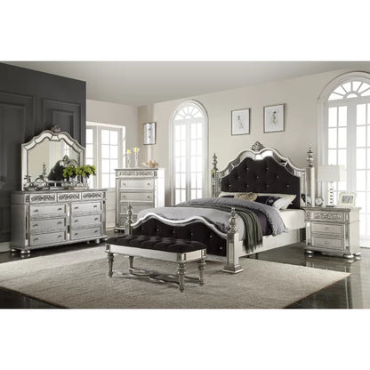 Poster Bed: Majestic Wooden Poster Bed