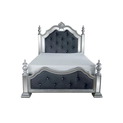 Poster Bed: Majestic Wooden Poster Bed