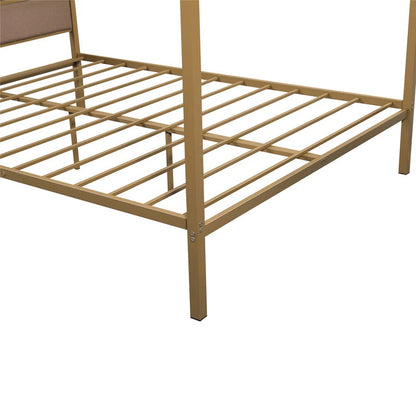 Poster Bed: Metal Queen Poster Bedc