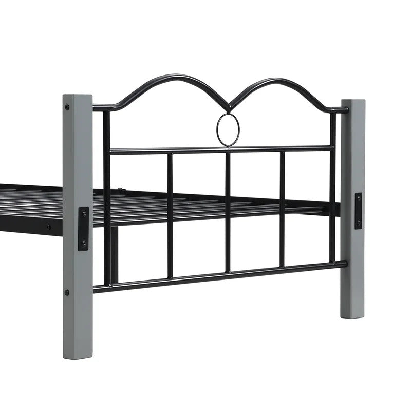 Poster Bed: Metal Twin Size Poster Bed