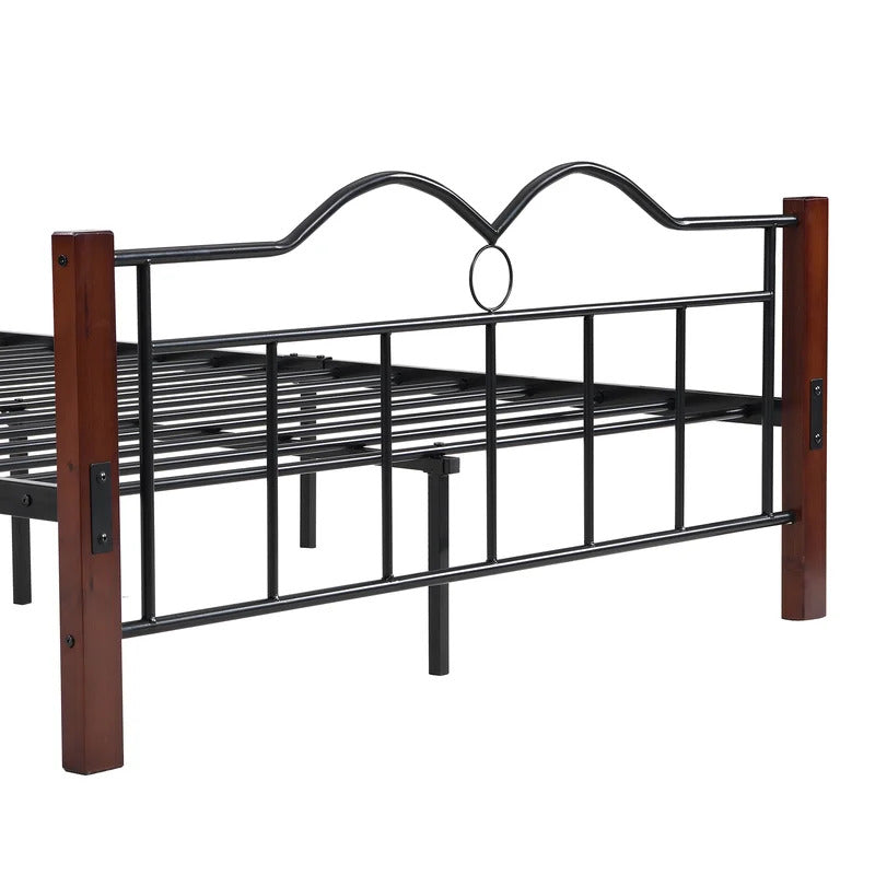 Poster Bed: Metal Twin Size Poster Bed