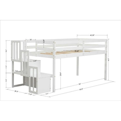 Poster Bed: Solid Wood Poster Bed