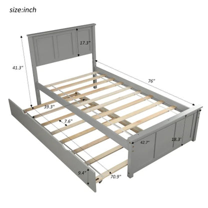 Poster Bed: Twin Storage Poster Bed