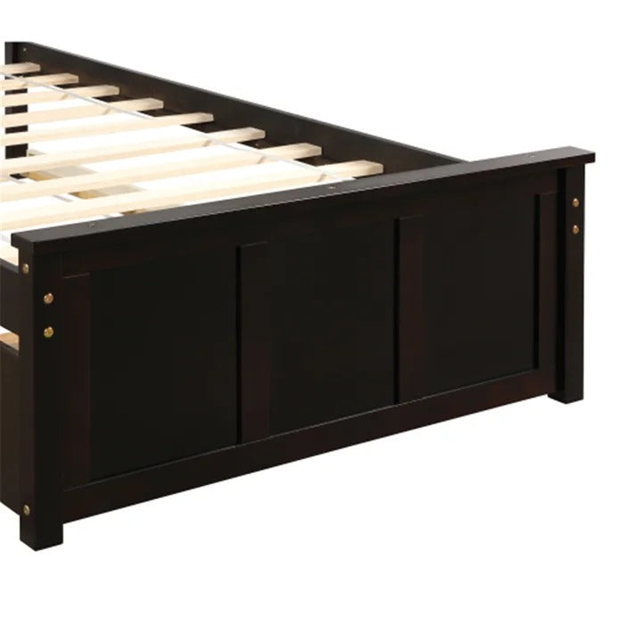 Poster Bed: Twin Storage Poster Bed