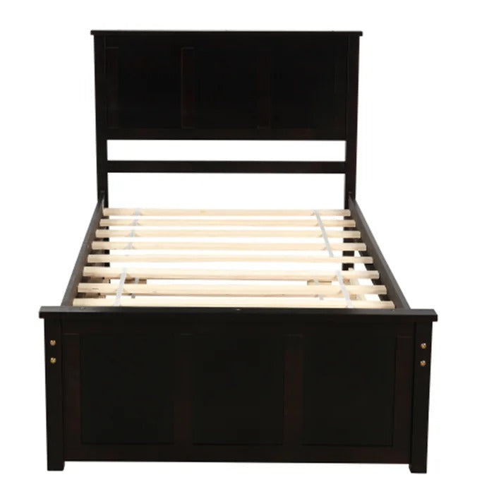 Poster Bed: Twin Storage Poster Bed