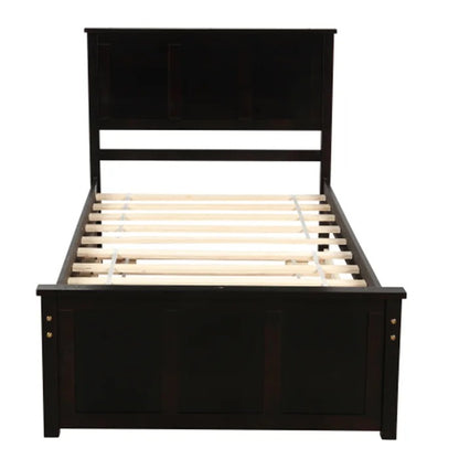 Poster Bed: Twin Storage Poster Bed