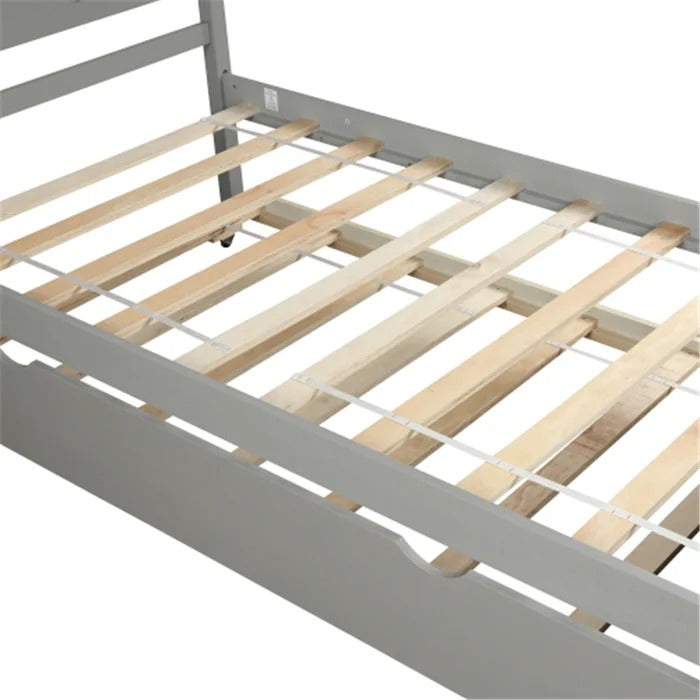 Poster Bed: Twin Storage Poster Bed