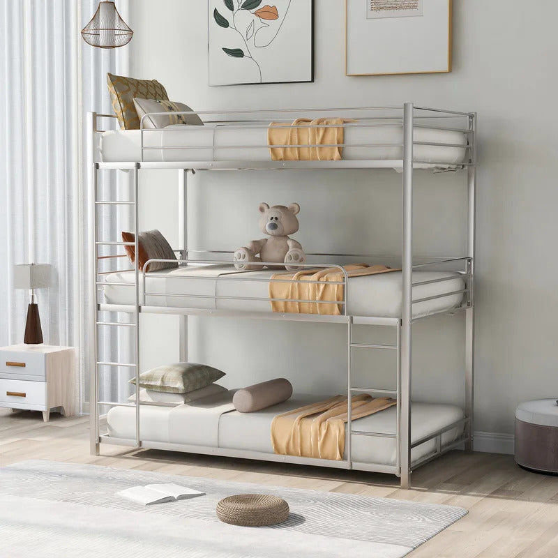 Poster Bed: triple bunk bed