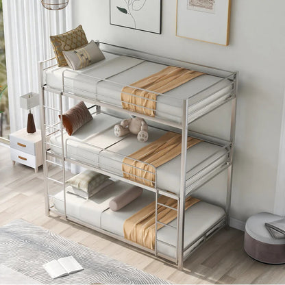 Poster Bed: triple bunk bed