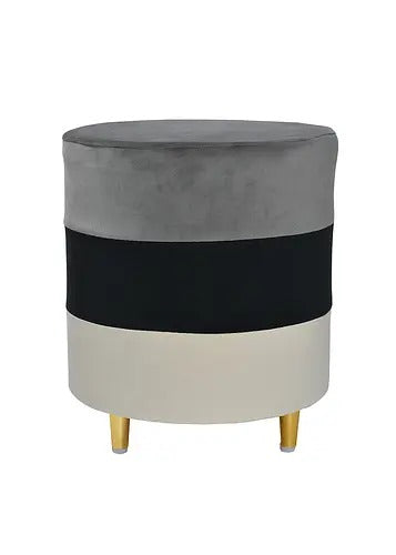 Pouffe: 3 Tone Seating Pouffe