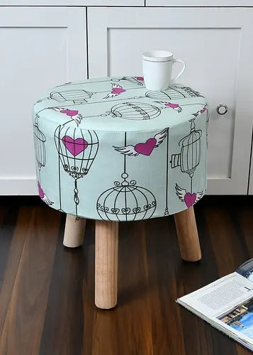 Pouffe: Fly Pouffe With Digital Print