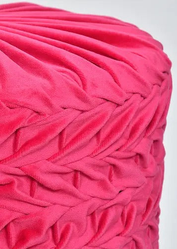 Pouffe: Salwood Legs Solid Smocking Pouffe