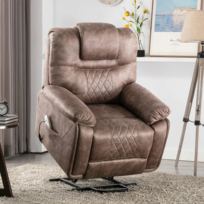 Massage Chairs: Power Lift Chair With Adjustable Massage Function