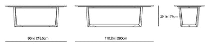 Premium Dining Table: Alex Marble Dining Table