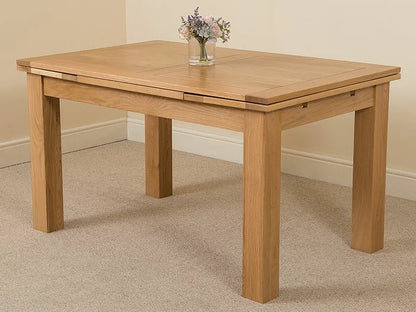 8 Seater Dining Set: Premium & Extendable Solid Oak Dining Set