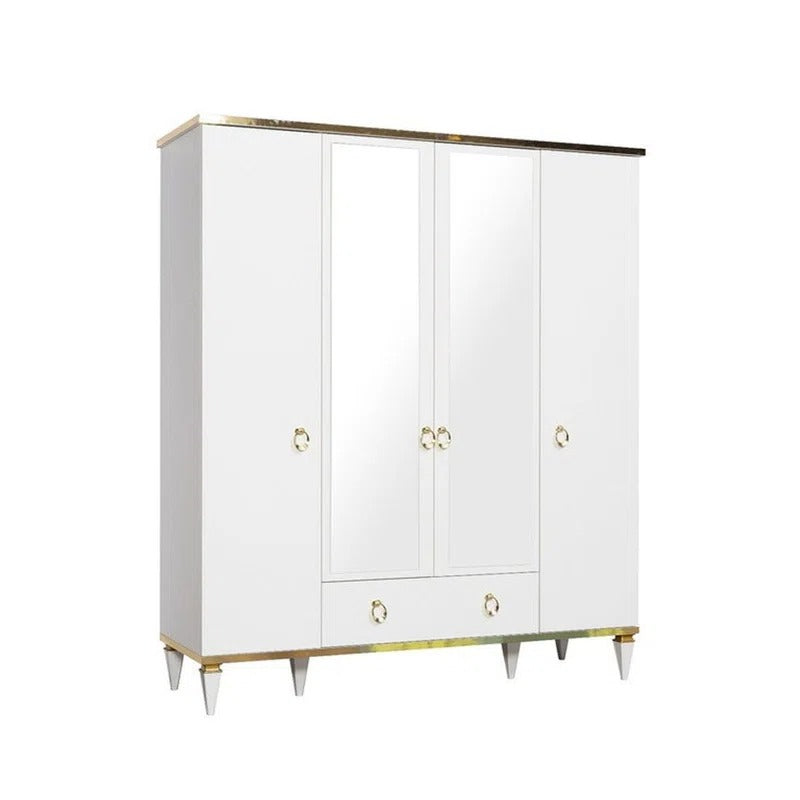 4 Door Wardrobe Pretty 4 Door Wardrobe