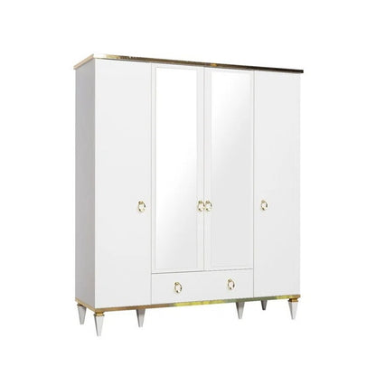 4 Door Wardrobe Pretty 4 Door Wardrobe