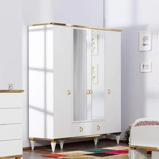 4 Door Wardrobe Pretty 4 Door Wardrobe