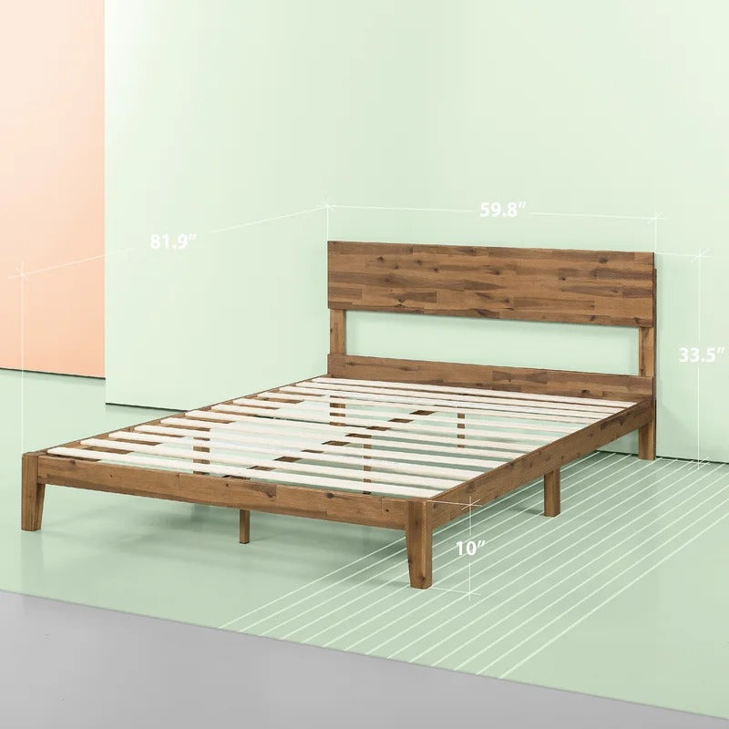 Queen Size Bed : Devin Platform Bed