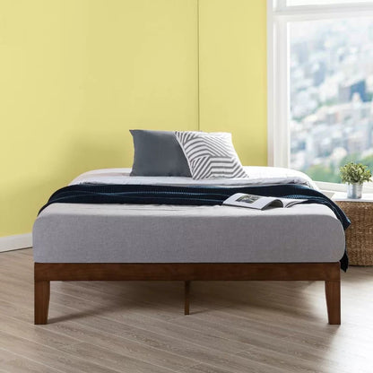Queen Size Bed : Harlow Solid Wood Platform Bed