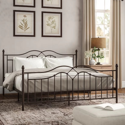Queen Size Bed : Maria Platform Bed
