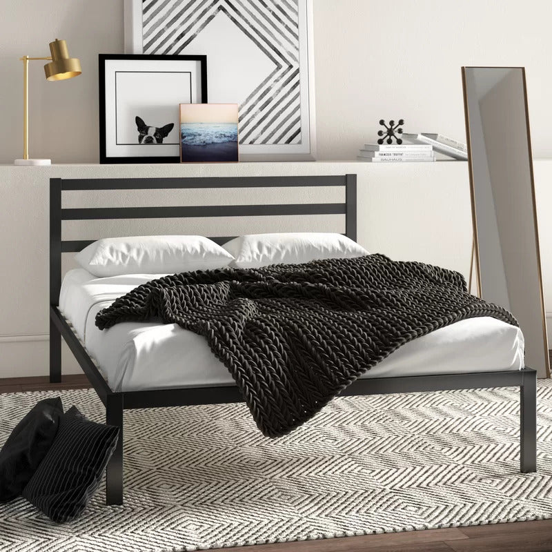 Queen Size Bed : Rea Platform Bed