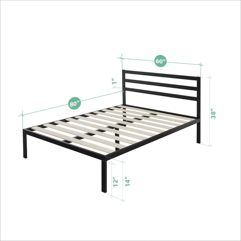 Queen Size Bed : Rea Platform Bed