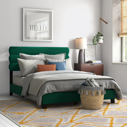 Queen Size Bed : Tao Upholstered Standard Bed