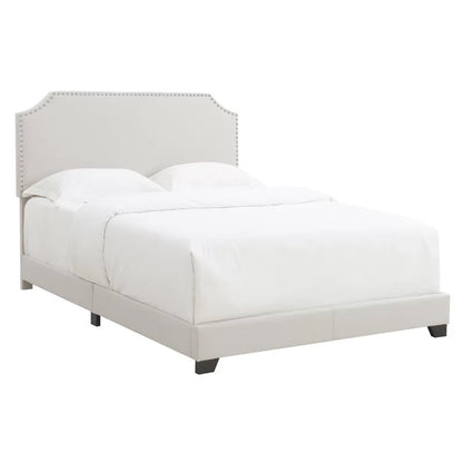 Queen Size Bed : Upholstered Standard Bed