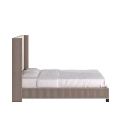 Queen Size Bed : Upholstered Standard Bed