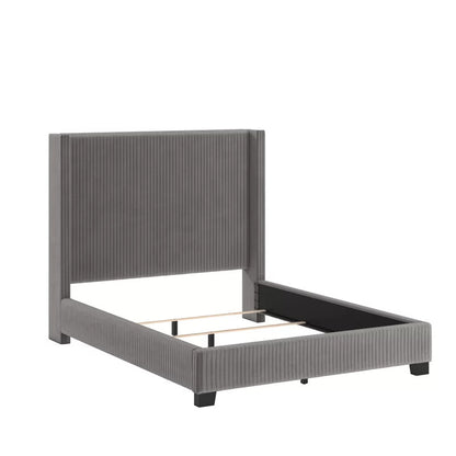 Queen Size Bed : Upholstered Standard Bed