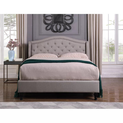 Queen Size Bed : salena Platform Bed