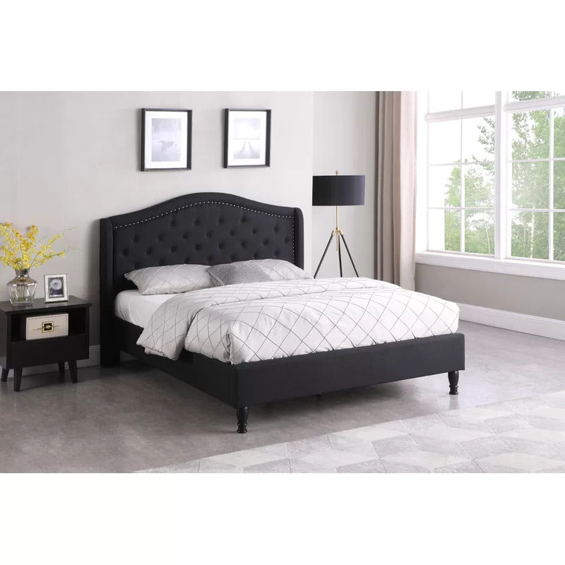 Queen Size Bed : salena Platform Bed