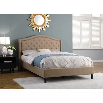Queen Size Bed : salena Platform Bed