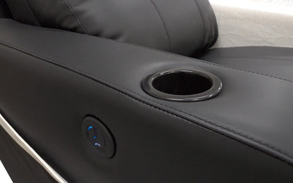 Queen Size: Black Multi-functional Queen Size Smart Bed