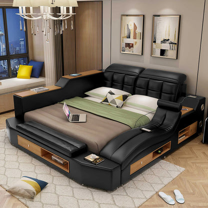 Queen Size: Multi-functional Queen Size Smart Bed