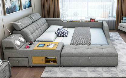 Queen Size: Multi Functional Queen Size Smart Bed