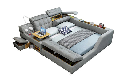 Queen Size: Multi Functional Queen Size Smart Bed