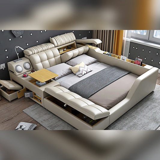 Queen Size Multi Functional Queen Size Smart Bed