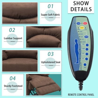 Massage Chairs: Recliner & Massage Chair Brown