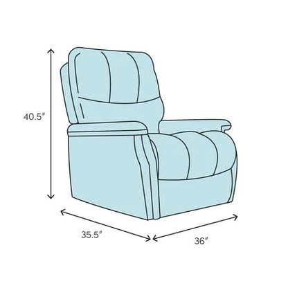 Recliners Fabric Recliner And Massage Chairs In Chocolate Brown