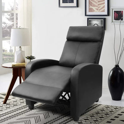 Recliners: Faux Leatherette Massage Chairs with Recliner