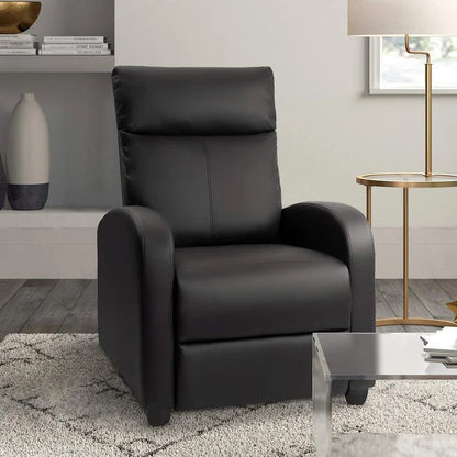 Recliners: Faux Leatherette Massage Chairs with Recliner